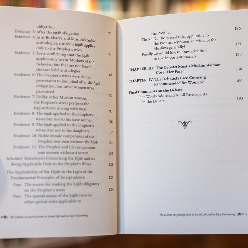 The Debate On Participation in Social Life and on Face Uncovering