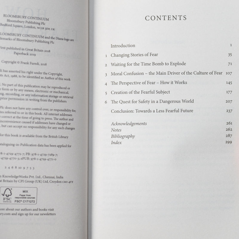 How Fear Works: Culture of Fear in the 21st Century