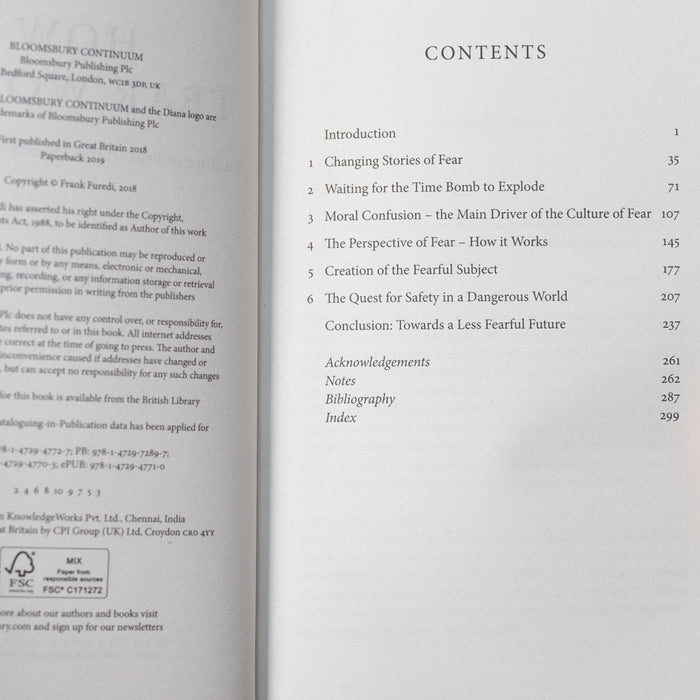 How Feaf Works How Fear Works: Culture of Fear in the 21st Century — Wardah Books