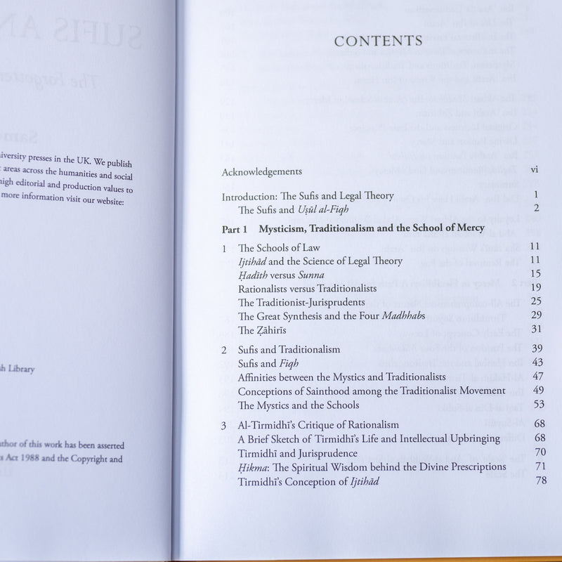 Sufis and Shari'a: The Forgotten School of Mercy