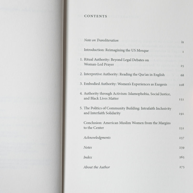 The Women’s Mosque of America: Authority and Community in US Islam