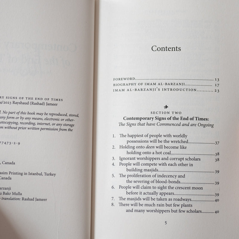 Contemporary Signs of the End of Times