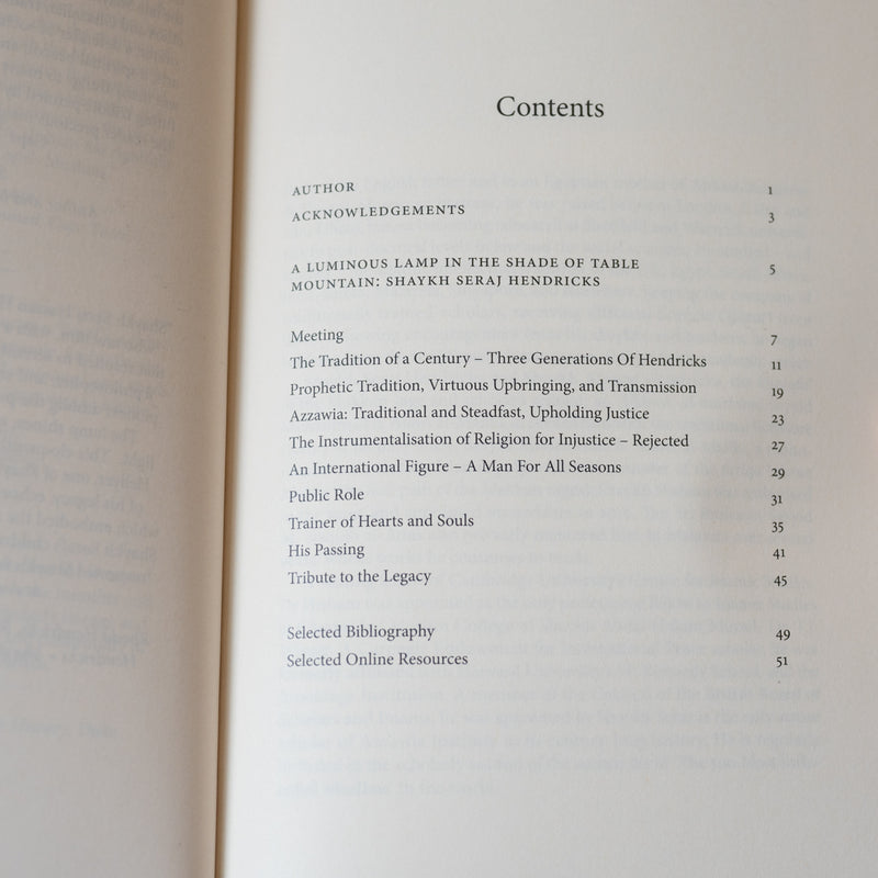 A Luminous Lamp: Shaykh Seraj Hendricks
