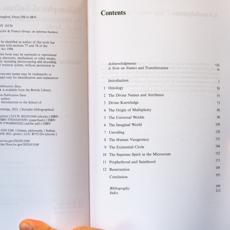 Philosophical Sufism: An Introduction to the School of Ibn al-'Arabi PB