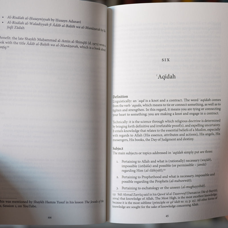 Principles of Islamic Studies