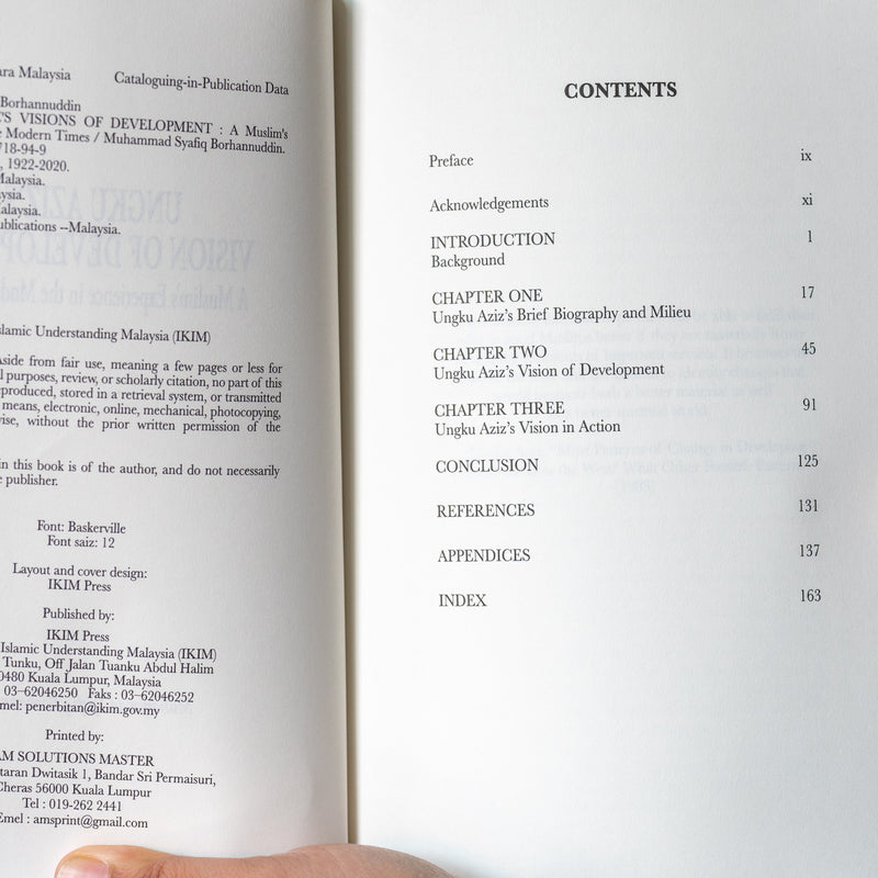 Ungku Aziz's Vision of Development