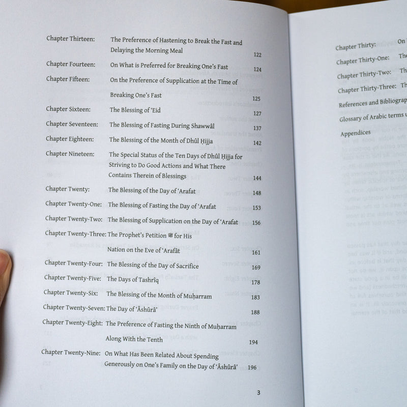 The Blessings of Specific Times