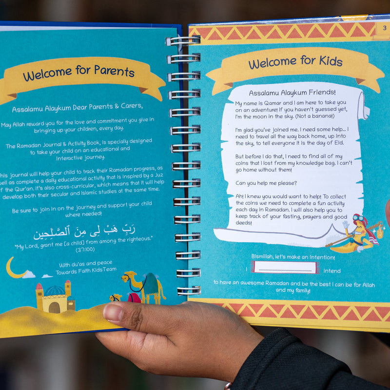 Ramadan and Quran: Kids Journal & Activity Book