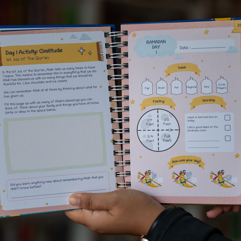Ramadan and Quran: Kids Journal & Activity Book