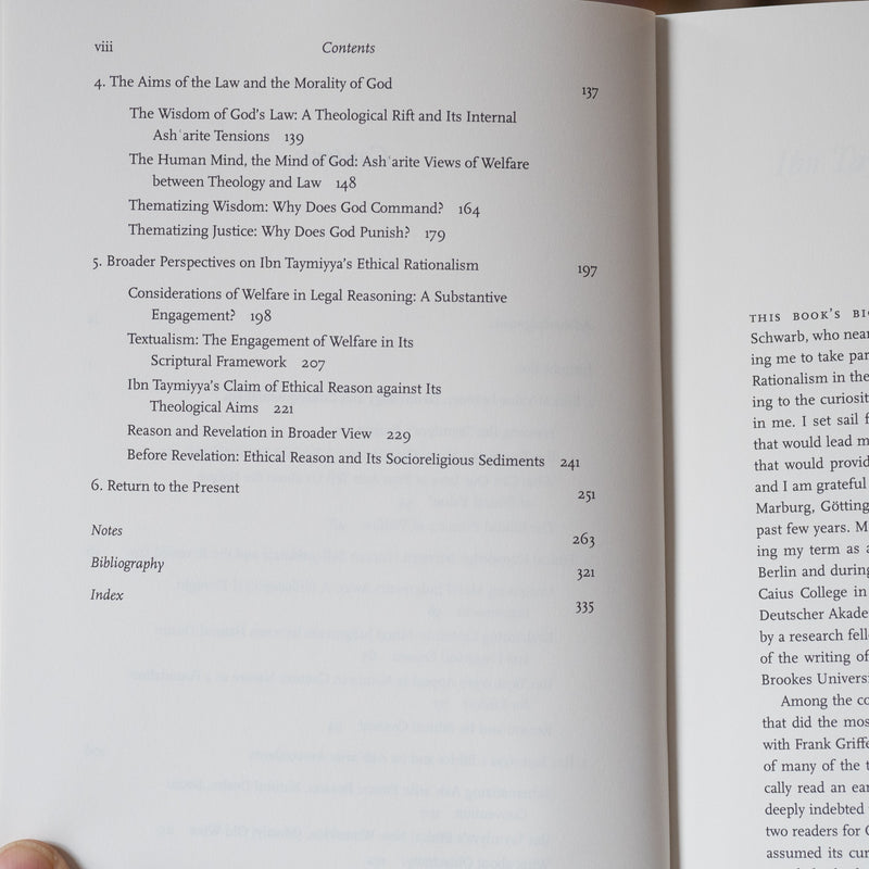 Ibn Taymiyya's Theological Ethics