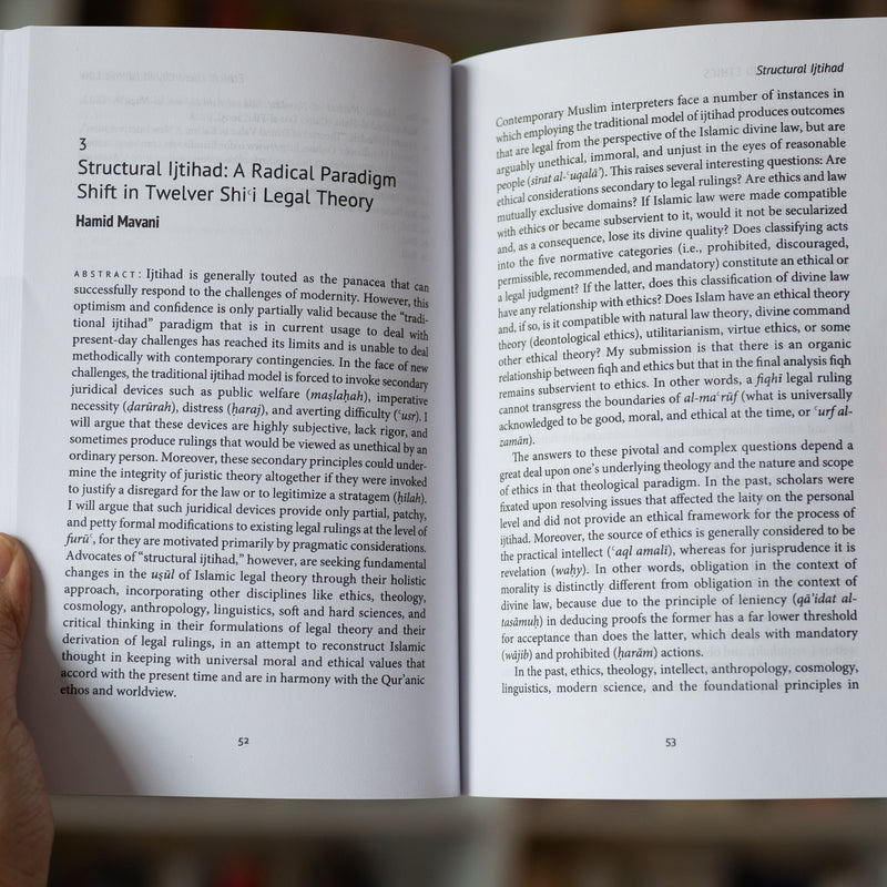 Islamic Law and Ethics