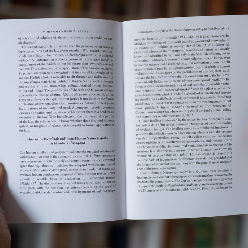 Actualization of the Higher Purposes (Maqasid) of Shariah