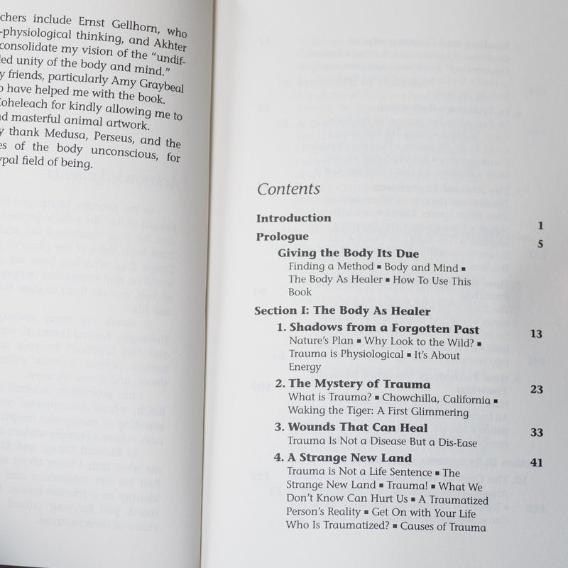 Waking the Tiger: Healing Trauma