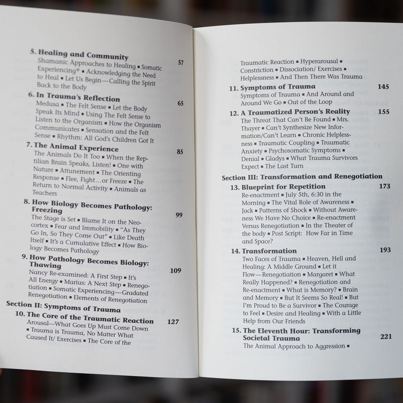 Waking the Tiger: Healing Trauma