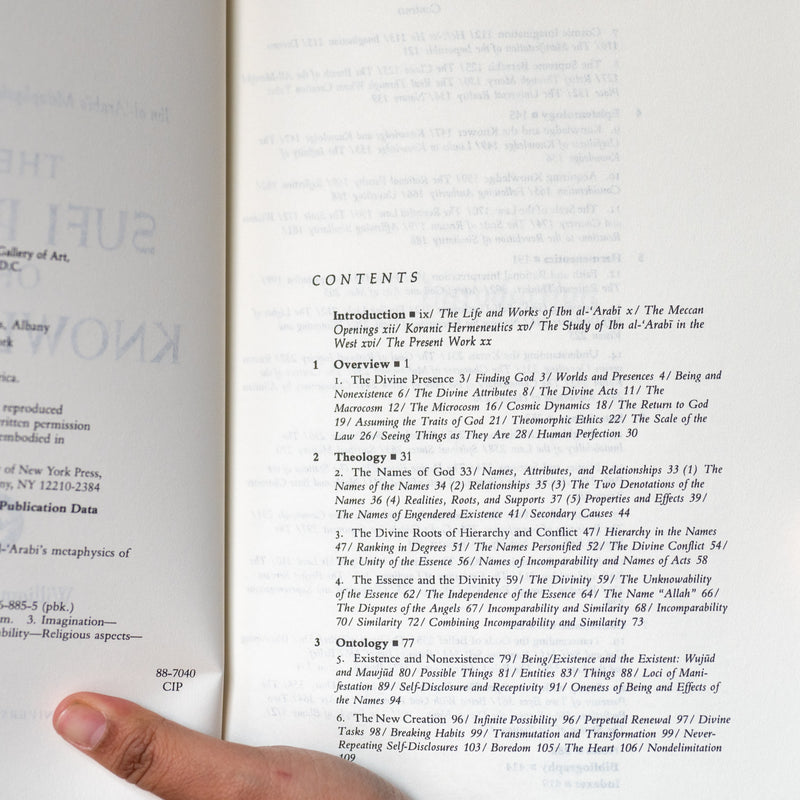 Sufi Path of Knowledge: Ibn Al-Arabi's Metaphysics of Imagination