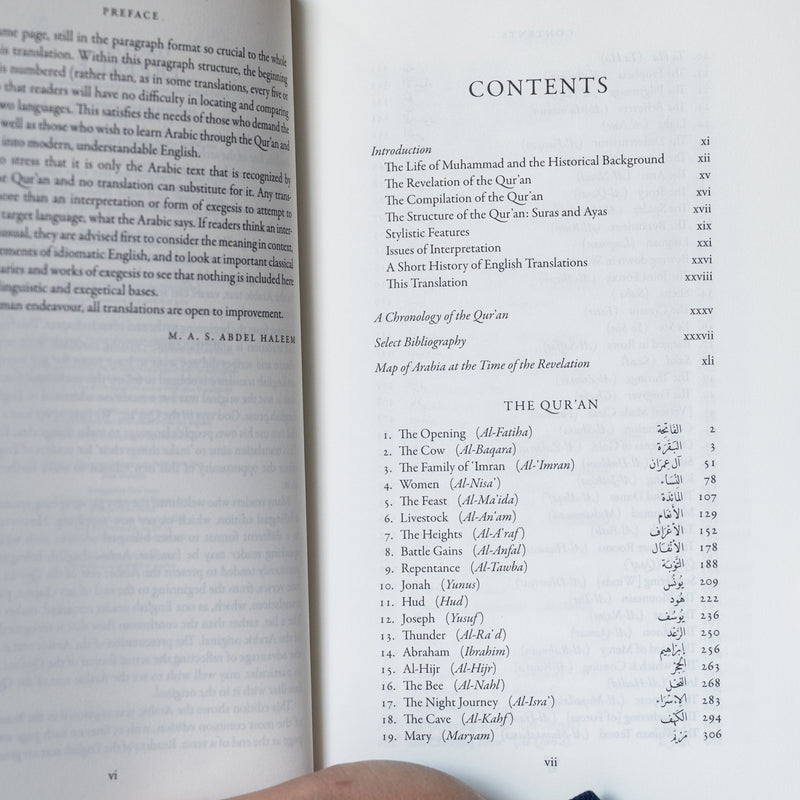 The Quran: English Translation and Parallel Arabic Text