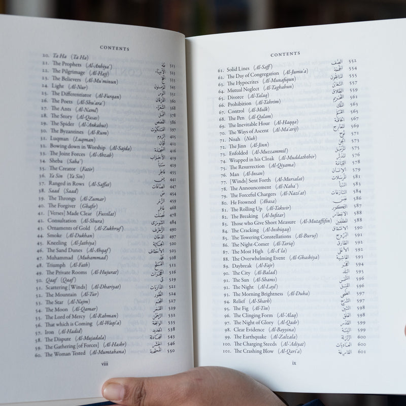 The Quran: English Translation and Parallel Arabic Text