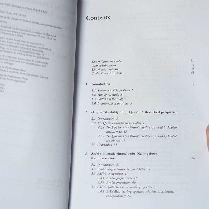 The (Un)Translatability of Qur’anic Idiomatic Phrasal Verbs