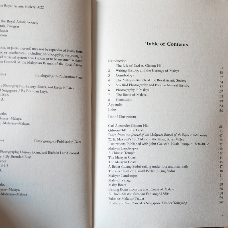 Carl A. Gibson-Hill: Photography, History, Boats, and Birds in Late-Colonial Malaya and Singapore