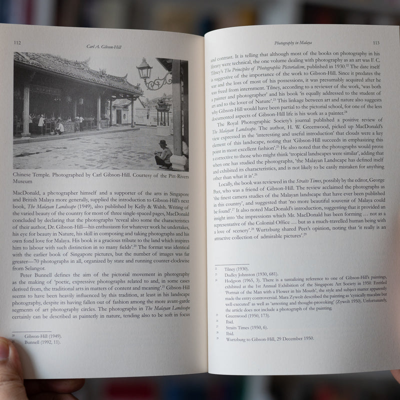 Carl A. Gibson-Hill: Photography, History, Boats, and Birds in Late-Colonial Malaya and Singapore