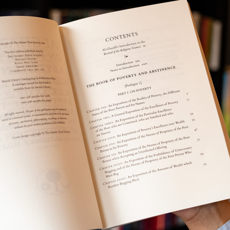 Al-Ghazali on Poverty and Abstinence