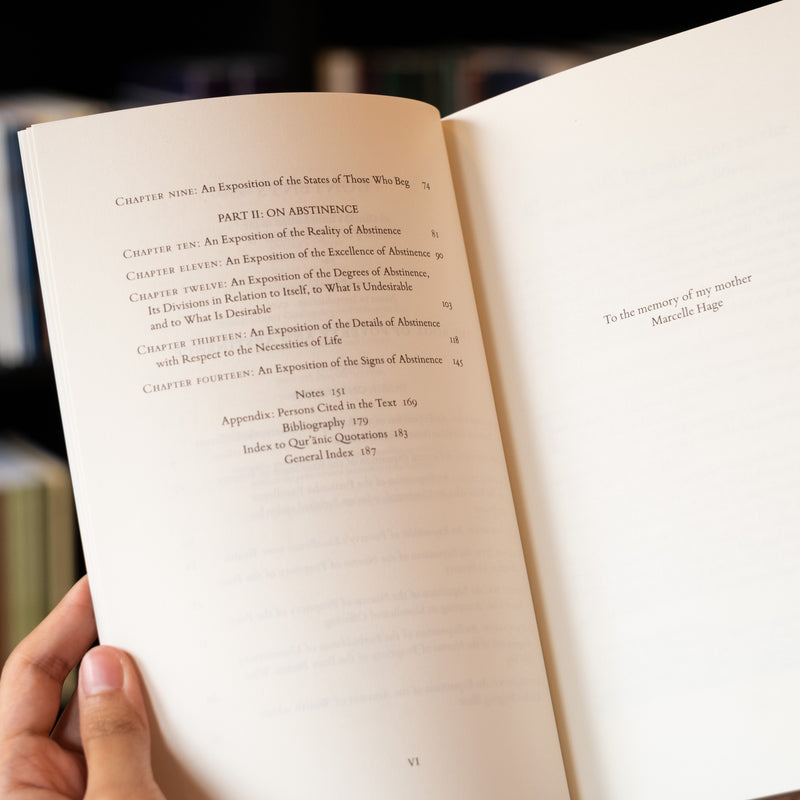 Al-Ghazali on Poverty and Abstinence