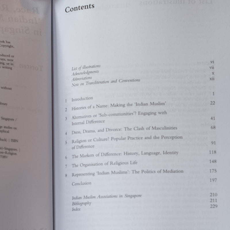 Race, Religion, and the ‘Indian Muslim’ Predicament in Singapore