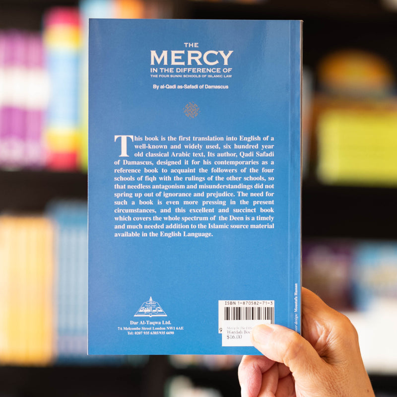 Mercy in the Difference of the Four Sunni Schools of Islamic Law