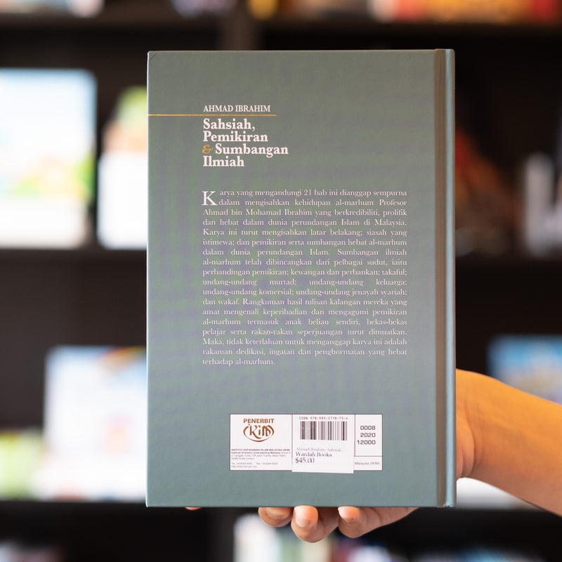 Ahmad Ibrahim: Sahsiah, Pemikiran dan Sumbangan