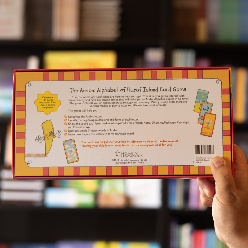 The Arabic Alphabet of Huruf Island Card Game