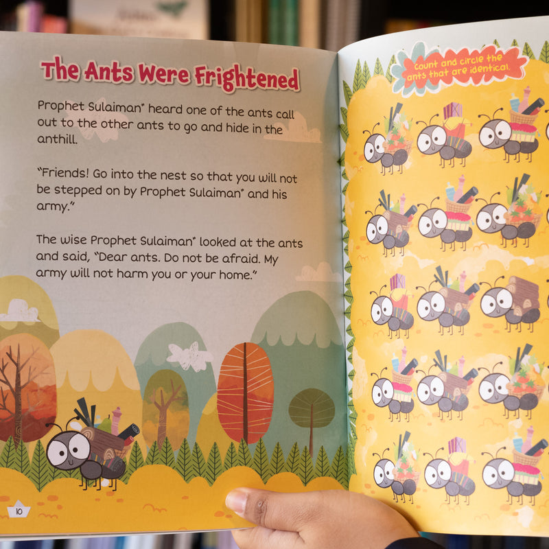 Prophet Sulaiman and the Talking Ants Activity Book