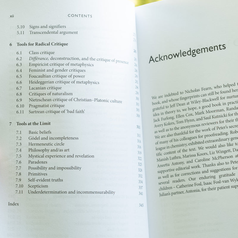 The Philosopher's Toolkit