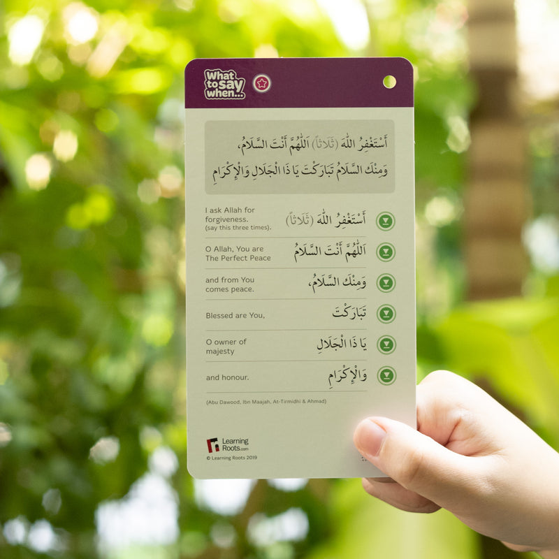 What to Say When....