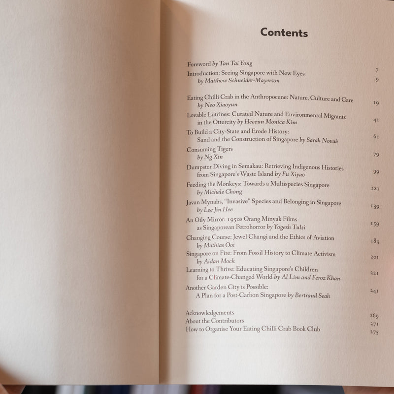 Eating Chilli Crab in the Anthropocene