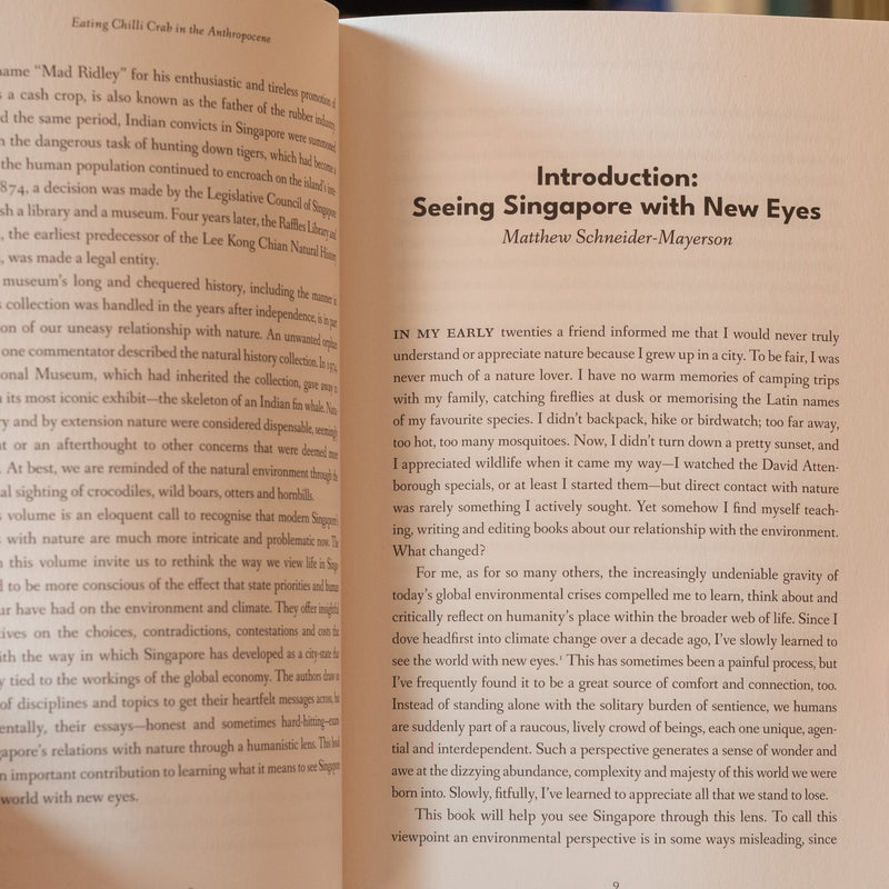 Eating Chilli Crab in the Anthropocene