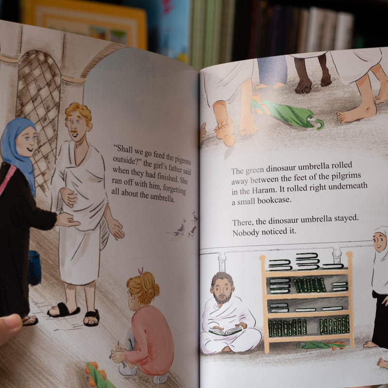 The Green Dinosaur Umbrella