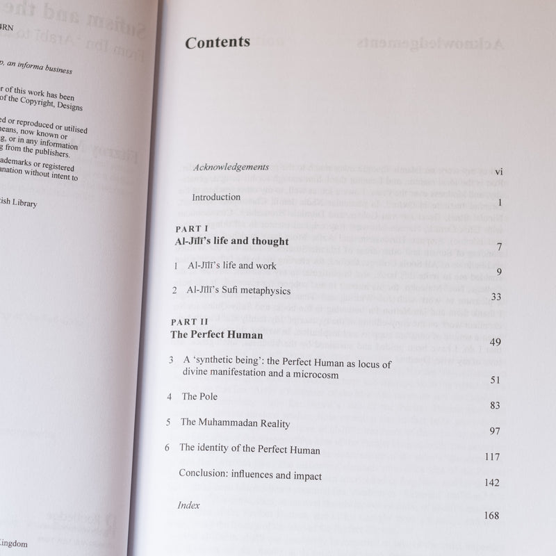 Sufism and the Perfect Human: From Ibn Arabi to al-Jili