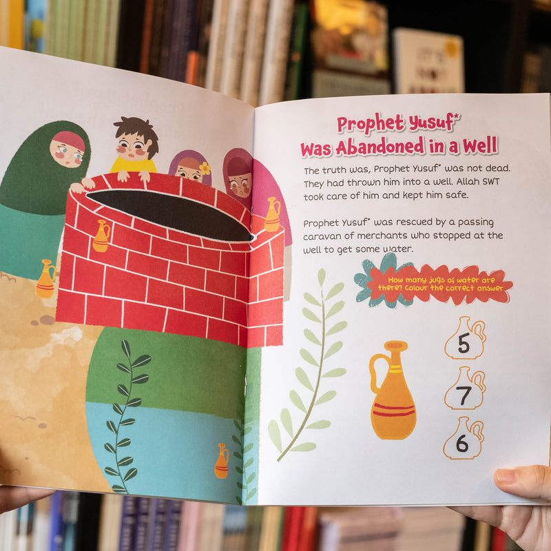 Prophet Yusuf Devoured by the Wolf Activity Book