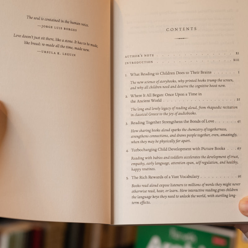 The Enchanted Hour: The Miraculous Power of Reading Aloud in the Age of Distraction