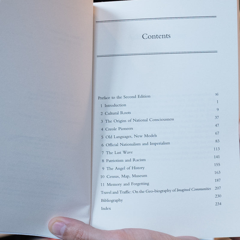 Imagined Communities: Reflections on the Origin and Spread of Nationalism