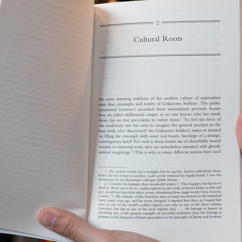 Imagined Communities: Reflections on the Origin and Spread of Nationalism