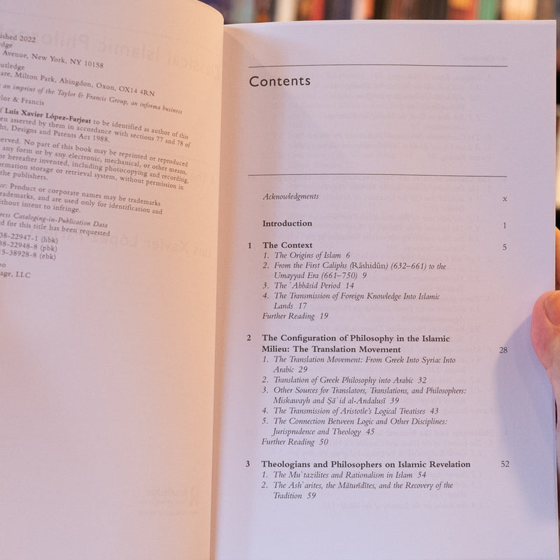 Classical Islamic Philosophy: A Thematic Introduction