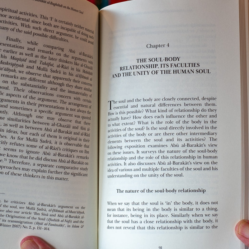 Abu Al-Barakat Al-Baghdadi On The Human Soul