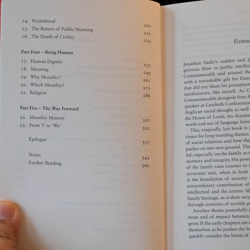 Morality: Restoring the Common Good in Divided Times PB