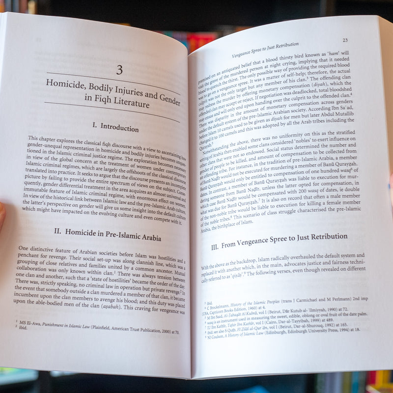 Gender Justice in Islamic Law: Homicide and Bodily Injuries