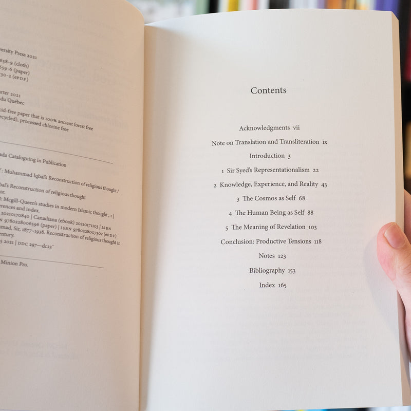 God, Science, and Self: Muhammad Iqbal's Reconstruction of Religious Thought