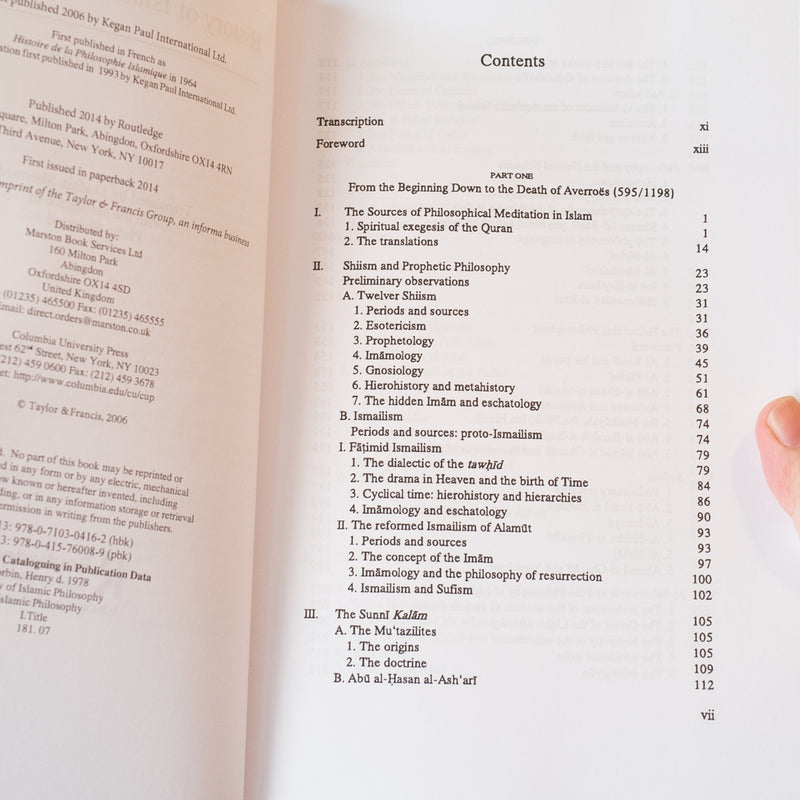 History Of Islamic Philosophy (Henry Corbin)