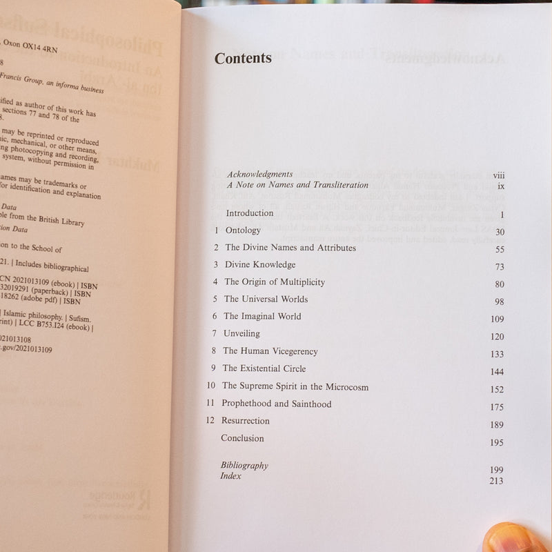 Philosophical Sufism: An Introduction to the School of Ibn al-'Arabi HB