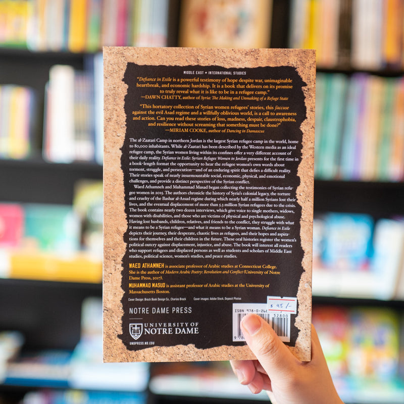 Defiance in Exile: Syrian Refugee Women in Jordan