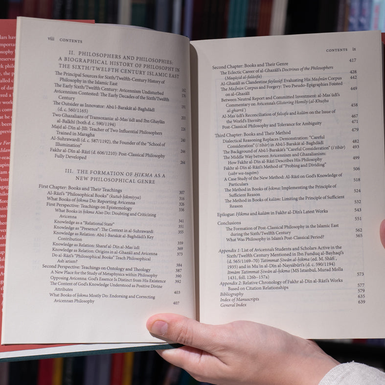 The Formation of Post-Classical Philosophy in Islam